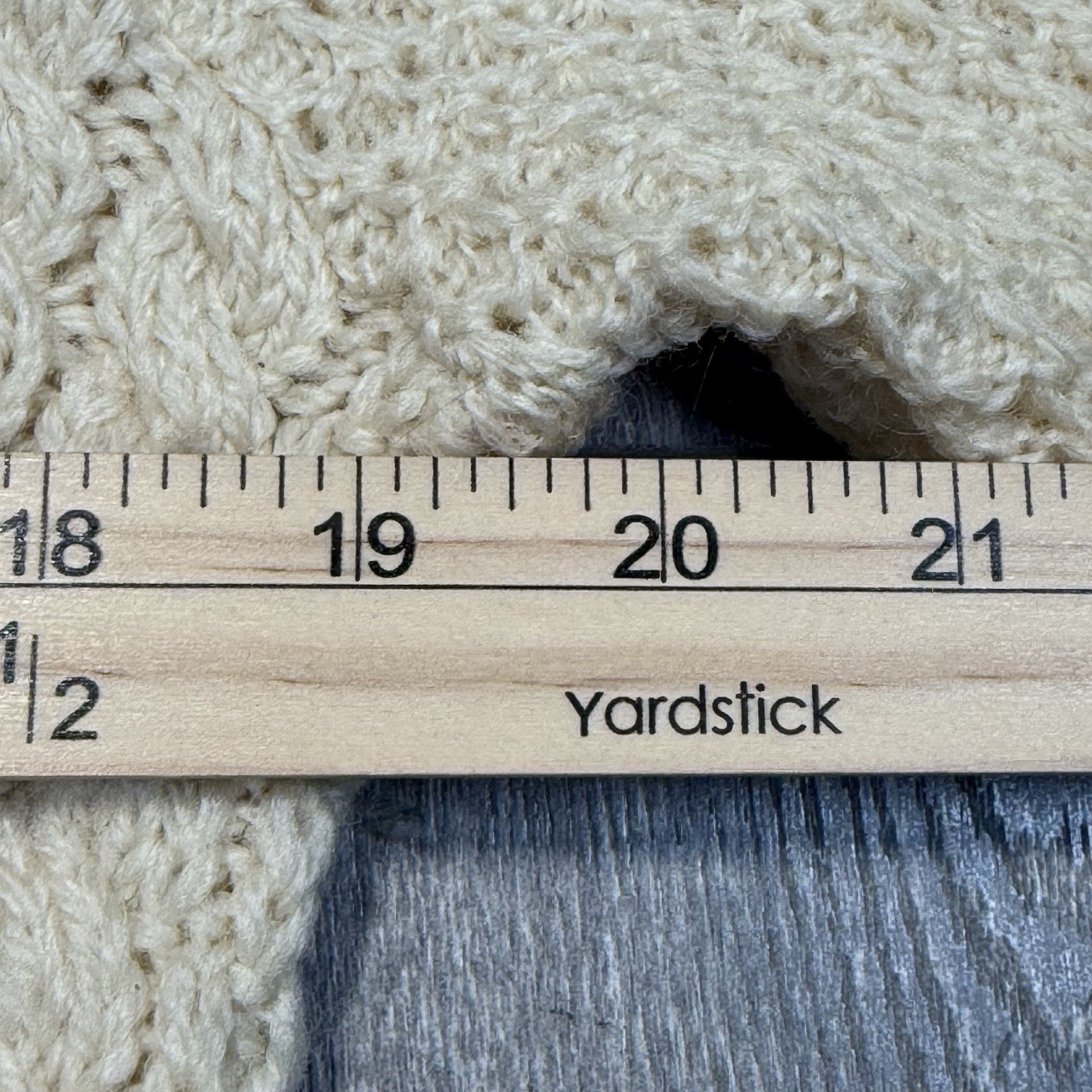 Vintage St. Bernard Pure Wool Fisherman Cable Knit Sweater Womens M Made In Uk — image 6 of 7
